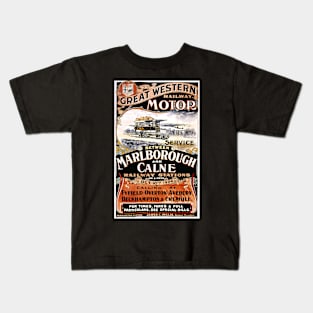 Vintage Travel Poster - Great Western Railway Kids T-Shirt